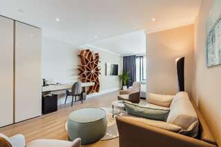 Отель Nikki Beach Montenegro Тиват Улучшенный номер с видом на море-1